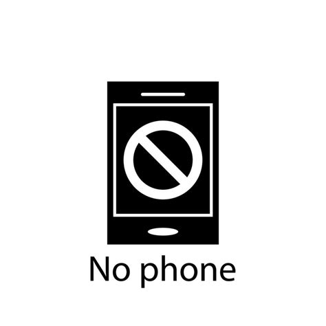 cell, mobile, no, phone vector icon illustration 23199014 Vector Art at ...