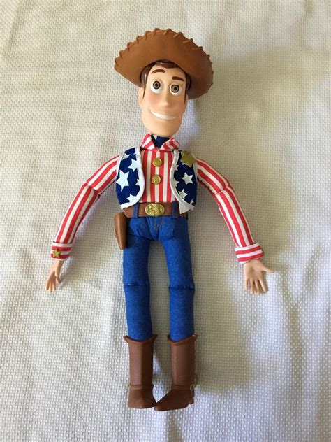 Toy Story Pull String Woody Doll Stars And Stripes Disney Store ...