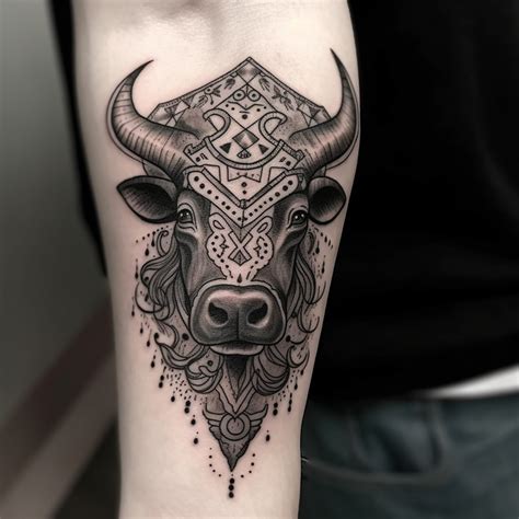 54 Ox Tattoo Ideas - TattooClue.com