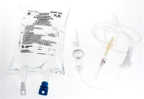 Isotonic Saline Solution Half Litre Infusion Editorial Stock Photo ...