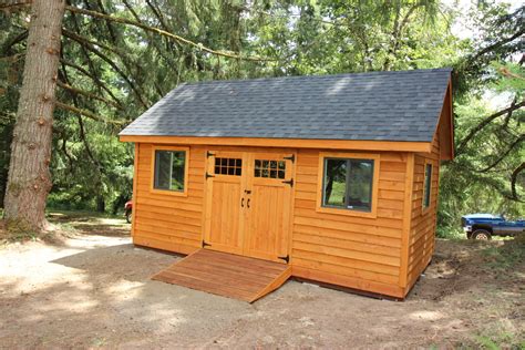 Shed with Loft – Oregon TimberWerks