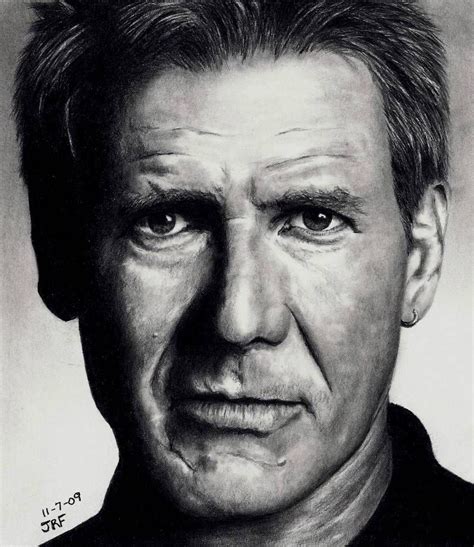 Harrison Ford by *Rick-Kills-Pencils on deviantART Realistic Pencil ...