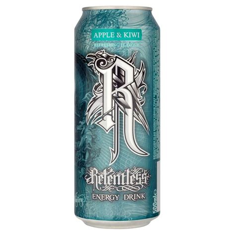 Relentless Apple & Kiwi Energy Drink (500ml) | eBay