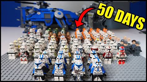 I Built a Lego CLONE ARMY in 50 DAYS! - YouTube