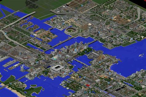 Minecraft City Map ~ BEPOETHIC