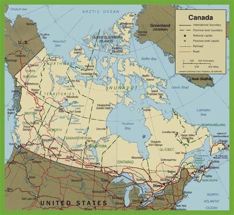 Ontario Road Map - Printable Road Map Of Canada - Printable Maps