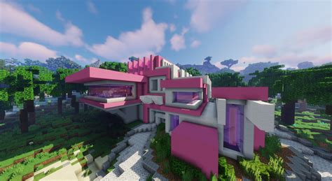 Modern Girl House Minecraft Map