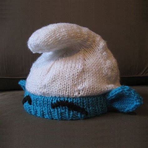 Smurf hat pattern on ravelry. So cool! Knitting For Kids, Crochet For ...