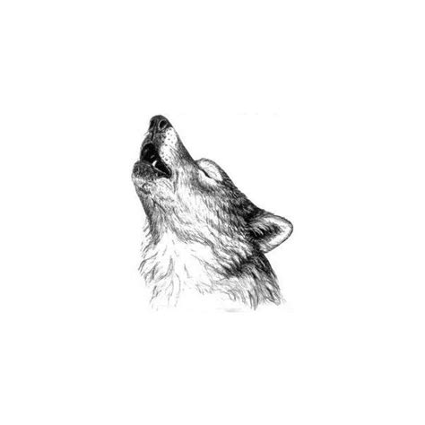 Howling Wolf Tattoo Design