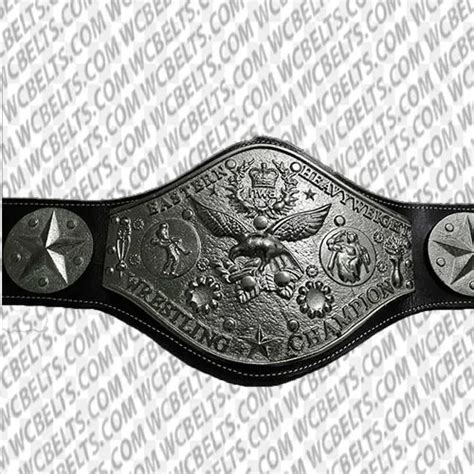 Exclusive NWA World Heavyweight Champion Belt design