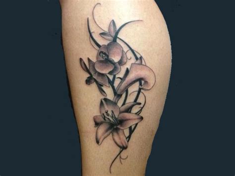 9 Beautiful Orchid Tattoo Designs and Ideas | Styles At Life