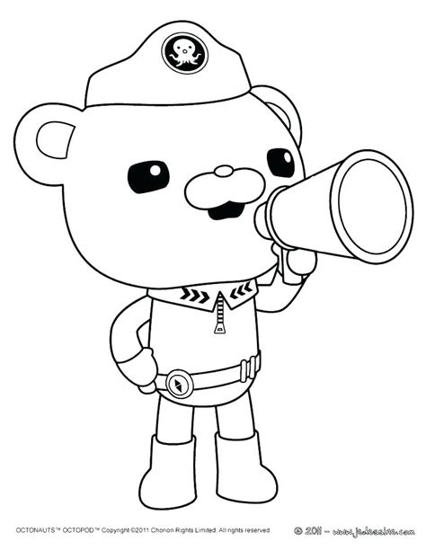 Octonauts Octopod Coloring Pages at GetColorings.com | Free printable ...