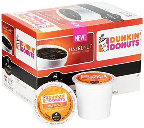 Dunkin’ Donuts Coffee for K-Cup Pods, Hazelnut, 60 Count