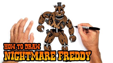 How to Draw Nightmare Freddy - FNAF Characters - C4K ACADEMY