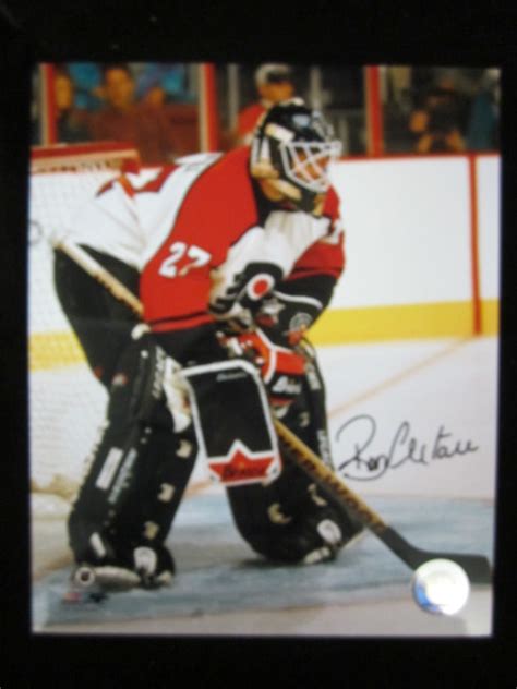 Philadelphia Flyers Ron Hextall Autographed Photo - Carls Cards ...