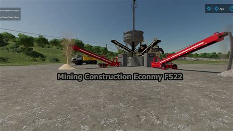 Mining Construction Economy FS22 - KingMods