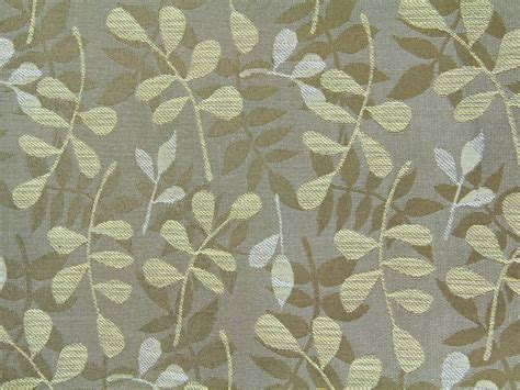 fabric texture brown leaf print nature branch cloth - Texture X