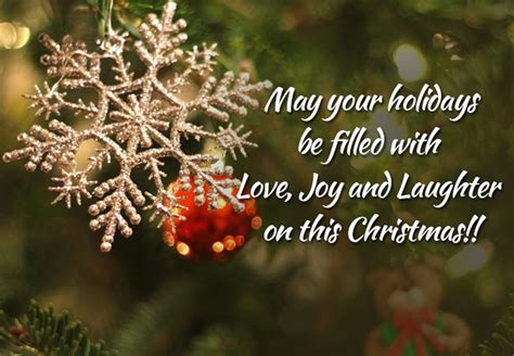 Inspirational Christmas Greeting Card Message