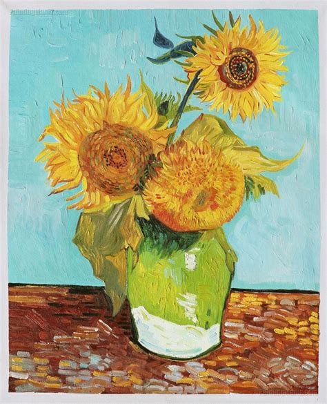 Sunflowers 1888 - Vincent van Gogh Paintings | Van gogh paintings, Van ...