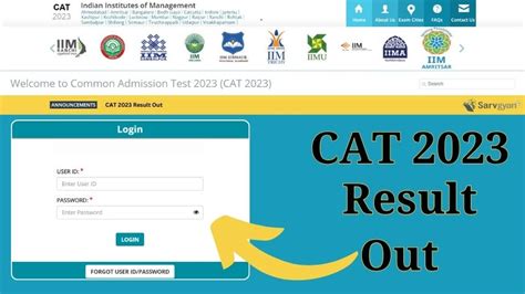 CAT Result 2024, IIM CAT Scorecard Link @iimcat.ac.in, Percentile ...