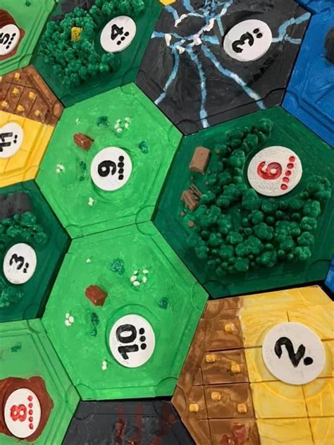 3D Settlers of Catan board tiles | Etsy