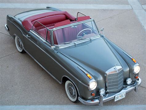 1958, Mercedes, 220 se, Cabriolet, Convertible, Classic, Cars ...