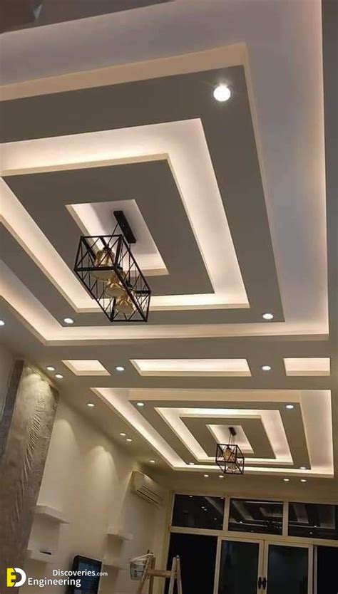 Lovely Gypsum Board False Ceiling Design Ideas - Engineering Discoveries