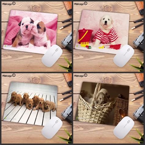 Mairuige Animal Cute dog puppy Comfort small Mouse Mat Gaming Mouse pad ...