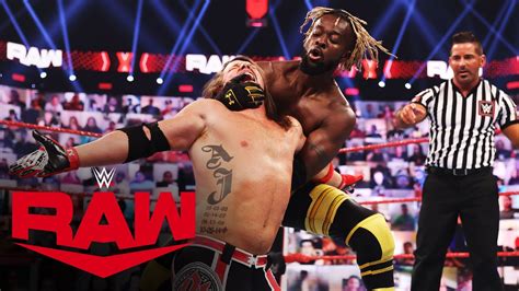 The New Day vs. AJ Styles & Omos – Raw Tag Team Championship Match: Raw ...