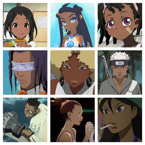 Popular Black Anime Characters