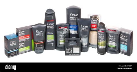 Dove Men Care Product line Stock Photo - Alamy