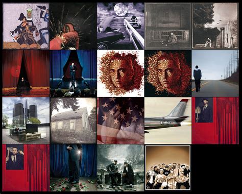 Eminem Album Covers - Eminem Albums Cover Poster Quilt Ver 4 ...