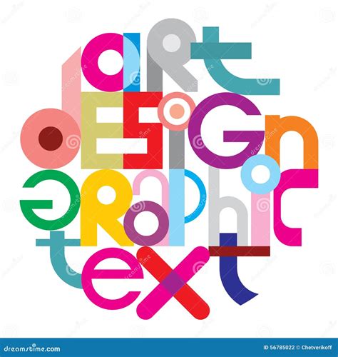 Text Graphic Design Stock Illustration - Image: 56785022