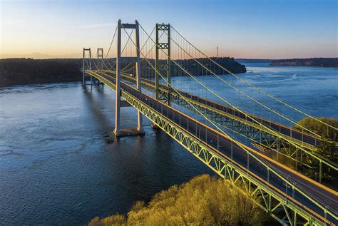 Tacoma Narrows Bridge Photograph by Mike Centioli - Pixels