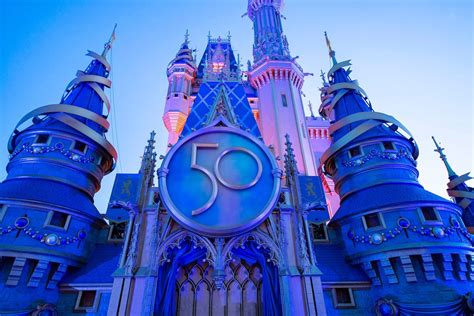 Photos: Disney World 50th-anniversary crest placed on Cinderella Castle