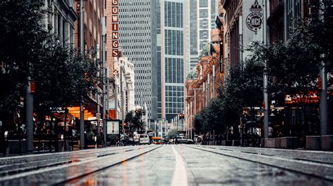 🔥 Free Download Wallpaper City Road Buildings Street 4k Uhd by ...