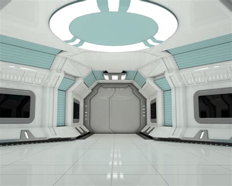 3D Model Spaceship Interior Modular - TurboSquid 1373578