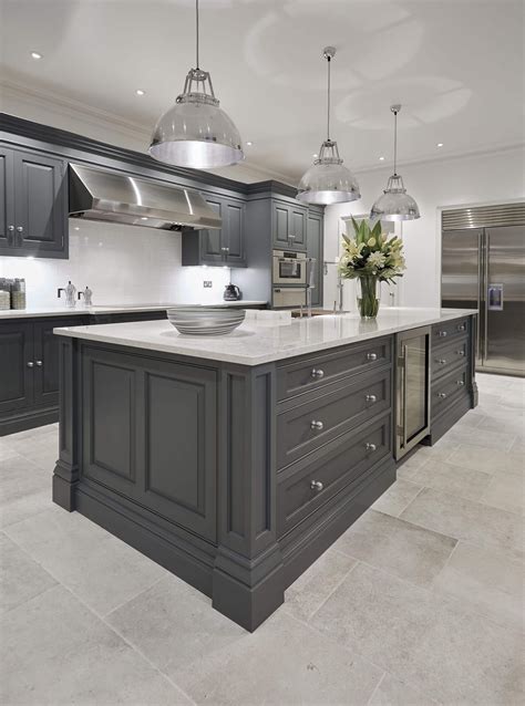 Luxury Grey Kitchen | Tom Howley | Grey kitchen designs, Elegant ...