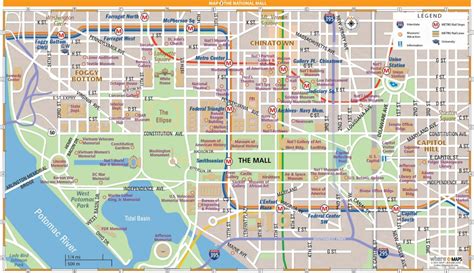 Washington Dc Tourist Map Printable | Printable Maps