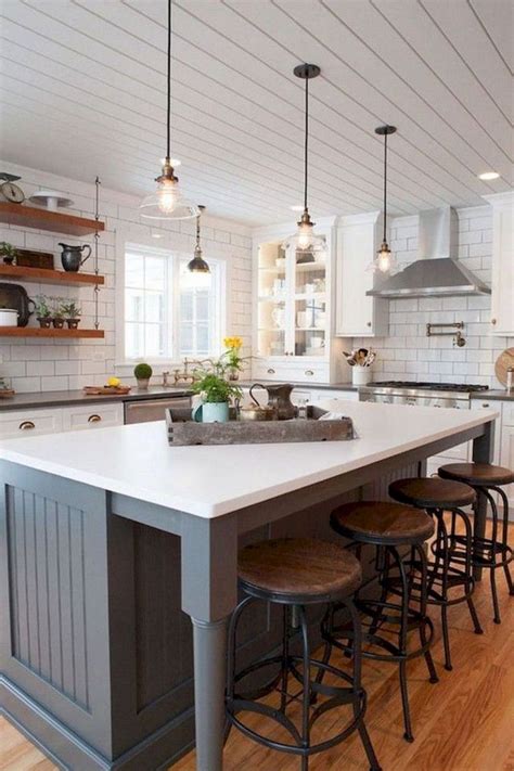 Farmhouse Kitchen Island Ideas - Image to u