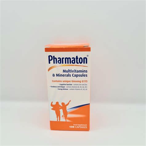 Pharmaton Multivitamins 100 Capsules | Dowlings Pharmacy for all your ...