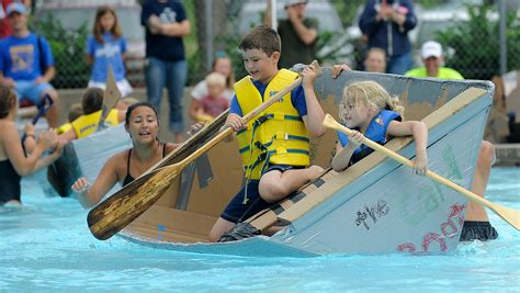 The Great Cardboard Boat Race