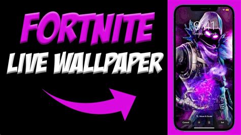 How To Get Fortnite Live Wallpapers on iPhone 📲| Convert Fortnite ...