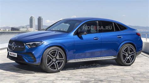 2023 Mercedes GLC Coupe Rendered Based On The New Spy Photos - Pedfire