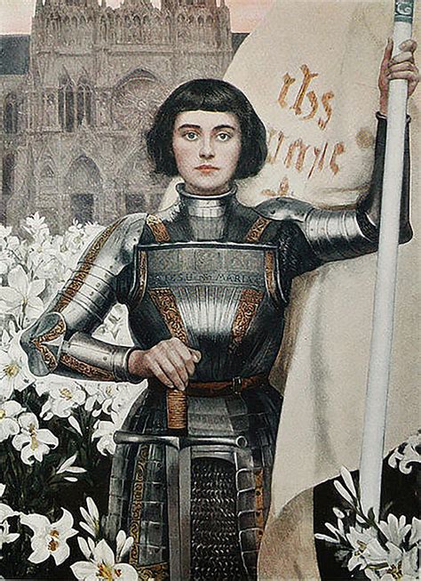 Joan of Arc Painting by Albert Lynch