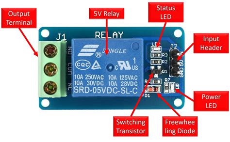 Circuit Diagram Of 5v Relay Board - Wiring Diagram