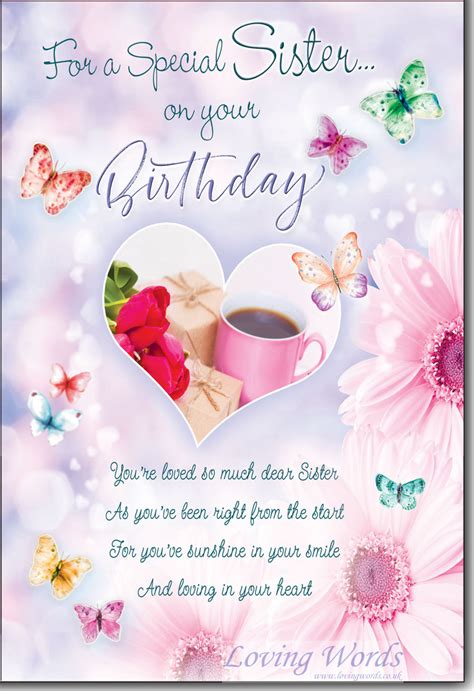 Special Sister Birthday | Greeting Cards by Loving Words