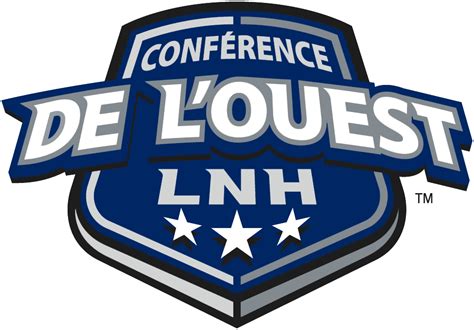 NHL Western Conference Logo - Alt. Language Logo - National Hockey ...