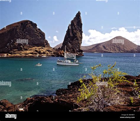 Pinnacle Rock, Pináculo, Bartolome Island, Galapagos Islands, Ecuador ...