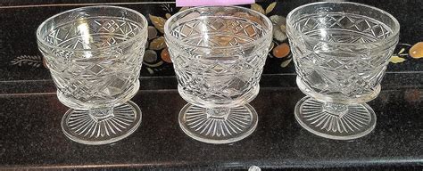 Lot of Vintage Glass Parfait Cups - Etsy